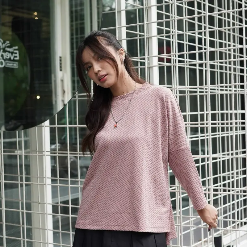 Alaska Knit Atasan Casual Oversize by Monicathelabel_ 4