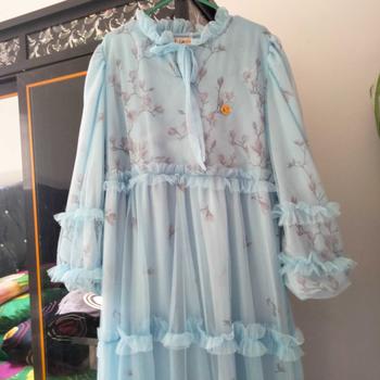Product Review of Moana Set Hijab Segiempat Gamis Wanita Muslim Mewah Ceruty Babydoll Printing Mix Tille Tutu Cantik from R**9 0