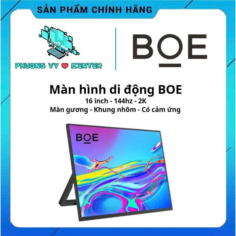 Màn Hình Di Động BOE 10.5",11.6'',13'',14'',16'' - HD, FHD, QHD - Cảm Ứng - Bảo Hành Đổi Mới