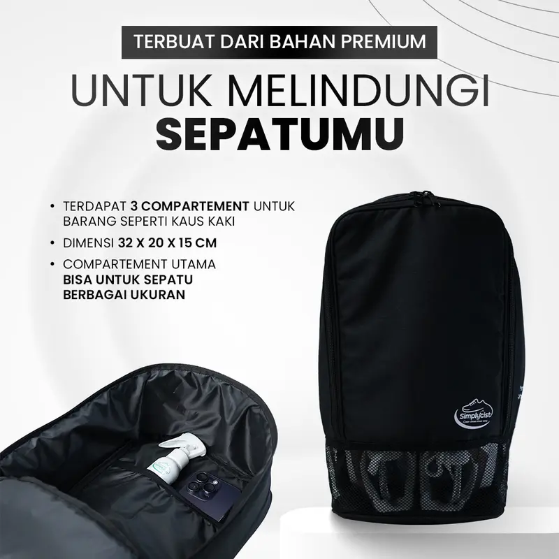 Simplycist - Shoe Bag - Tas Sepatu Serba Guna - Tas Sepatu Premium 1