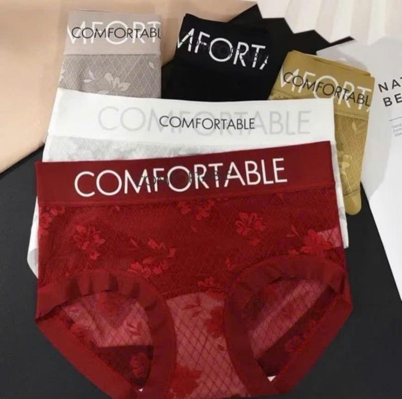 Mua 10 tặng 2- mua 5 tặng 1 quần Combo 10 hoặc 5 quần lót nữ LỤA REN QR85 cao cấp chất rất đẹp mềm ,mịn mặc mát shop có bán tạc lẻ 5 quần cho khách mua ít