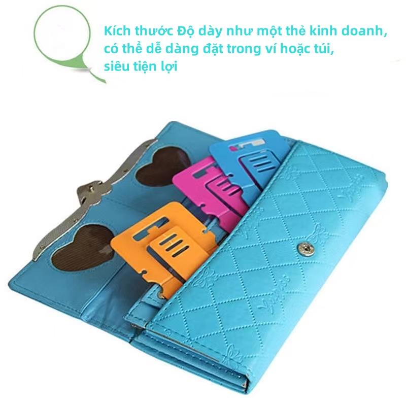 【AF Shop】Giá Đỡ Điện Thoại Di Động Sáng Tạo Và Tiện Lợi, Đa Chức Năng, Giá Đỡ Gấp Để Bàn, Đế Danh Thiếp Với Nhiều Điều Chỉnh, Đơn Giản Và Tiện Lợi 1