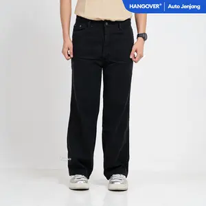 JINISO HANGOVER - 816 Highwaist Loose Jeans Pria