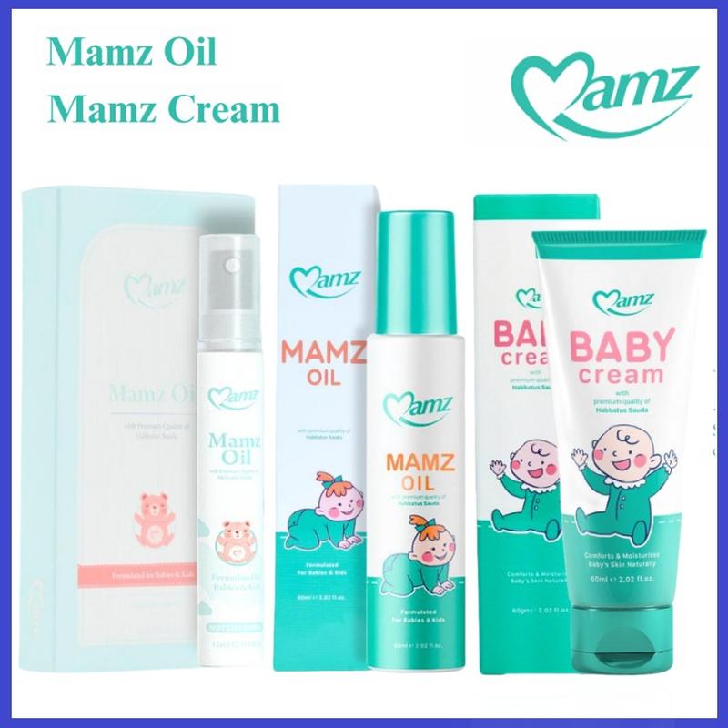 Mamz Oil- Baby Cream / Baby Oil / Special Edition (Habbatusauda ...