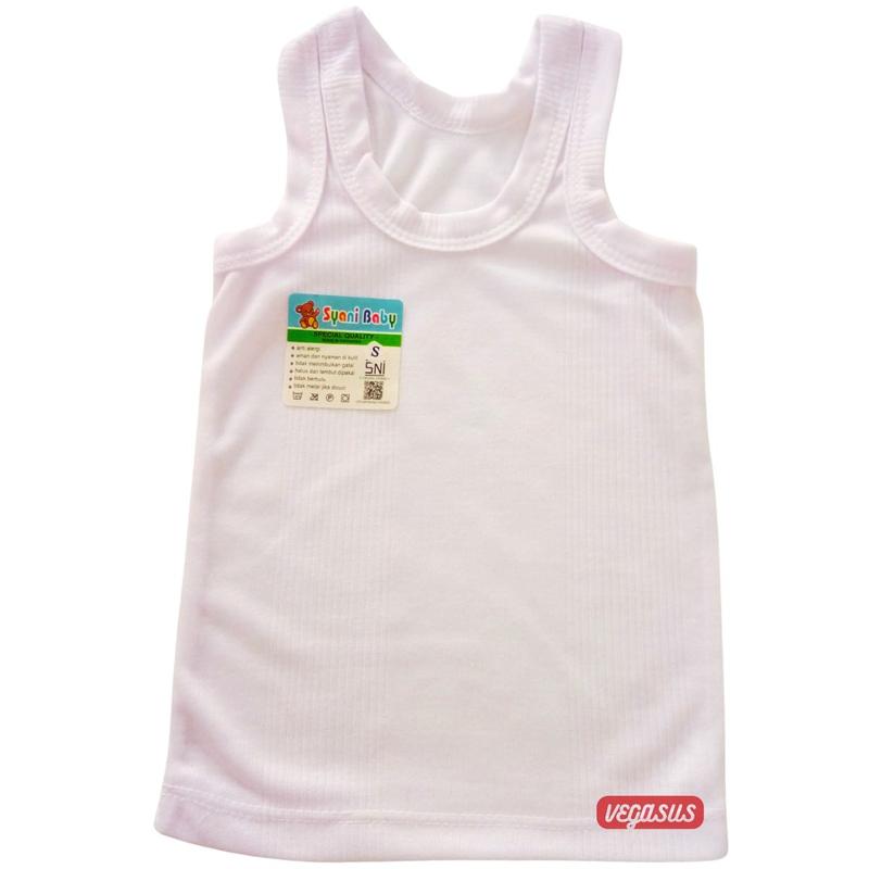 Product Introduction of 6Pcs Singlet Kaos Dalam Anak Laki Usia 1-15Tahun-Kutang Syani S,M,L,XL,3L,4l,5L,6L Katun Bayi Perempuan Cewek 34