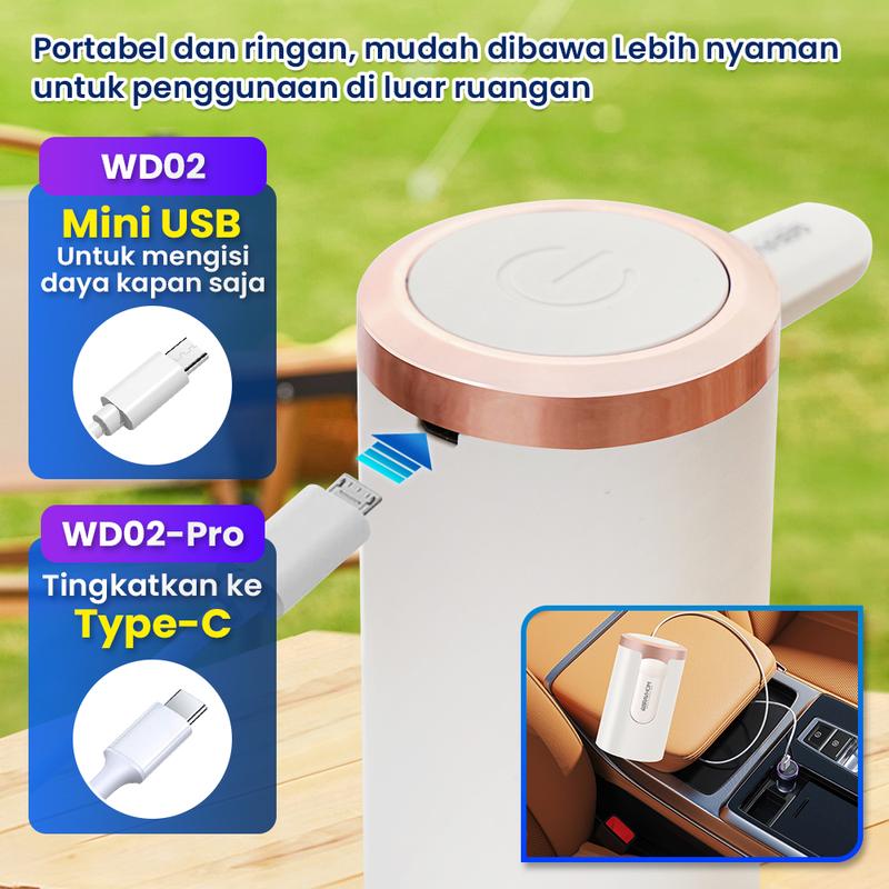 Product Introduction of (COD)Bravhom Pompa Galon Electric Dapat Dilipat USB Dispenser Portable Galon Air Elektrik 49