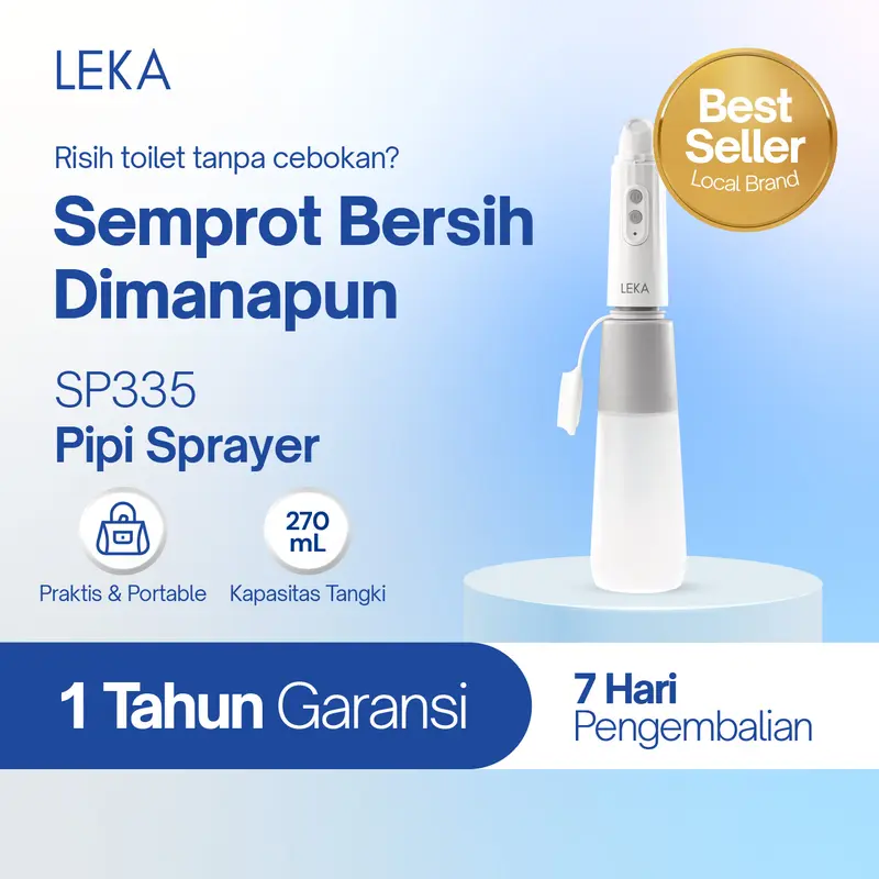 LEKA SP335 Pipi Sprayer - Bidet Portable Toilet Rechargeable Travel 0
