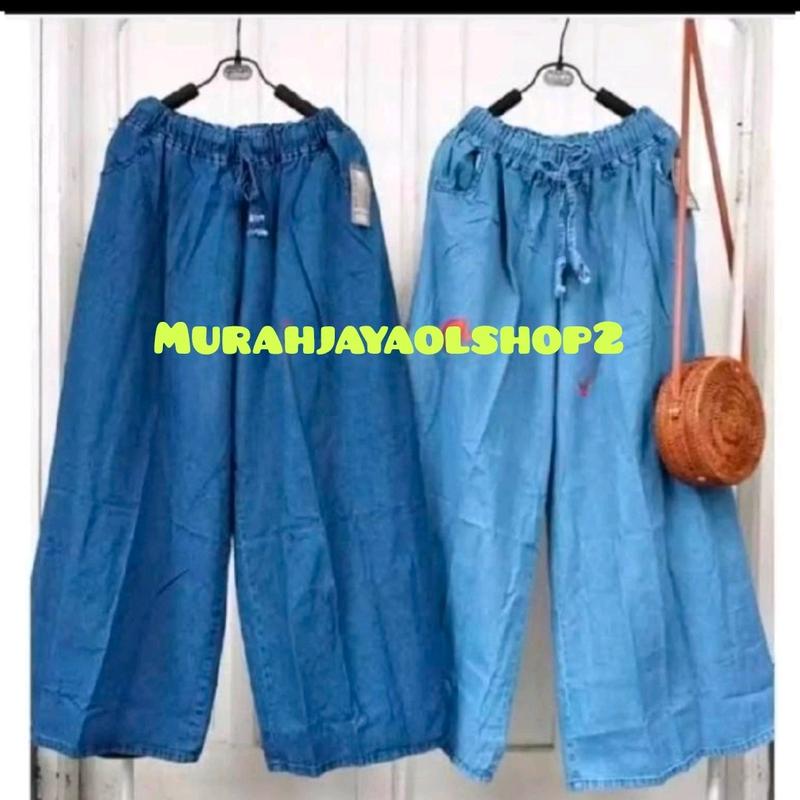 BIG SALE celana kulot jeans super jumbo 0