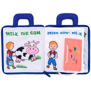 Infant Early Educational Toys My Quiet Book Busy Montessori Cloth Book Baby Toys