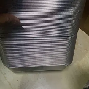 Aluminium Foil Tray Cup BX-2551 Kue Kotak Dessert 440ML+ Tutup Mika 50 Pcs / Cup Cake Pudding Tiramisu TERMURAH