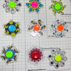 Paket Spiner Termurah Menarik Cerah Kirim Random Fidget