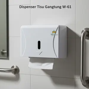 Tempat tisu gantung Dispenser tissue tarik tangan Hand paper towel W61
