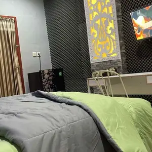 Bedcover Set Sprei Two Tone Homemade Kombinasi Dua Warna Ukuran 180x200 160x200 120x200 Tinggi 20 cm