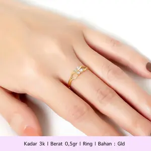 Cincin Jasmine berat 0,5 gram