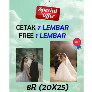 Cetak Foto 2X8R (20cmX25cm) Paper Fujifilm Berkualitas