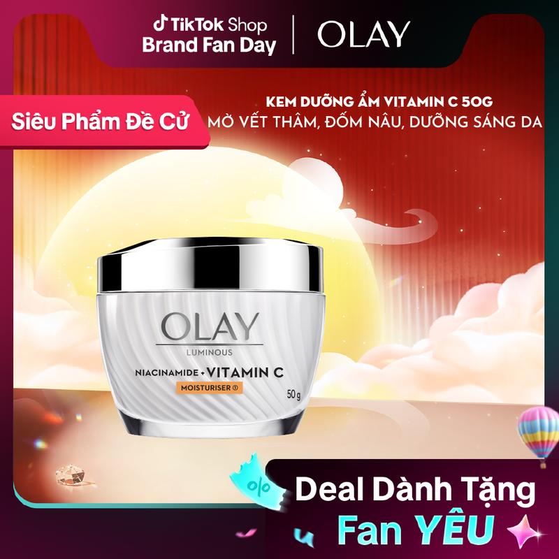 Kem Dưỡng OLAY Luminous Niacinamide & Vitamin C Giúp Mờ Vết Thâm, Đốm Nâu,…
