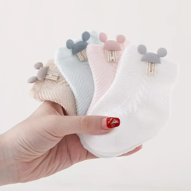 Tất Trẻ Em Bé, Mỏng Và Thoáng Khí, Lưới Mềm, Thích Hợp Cho Trẻ Sơ Sinh, Thích Hợp Cho 0-2 Tuổi