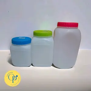 Maspion Toples Putih / Toples Bumbu Body Putih / Wadah Bumbu Dengan Tutup 3 Ukuran