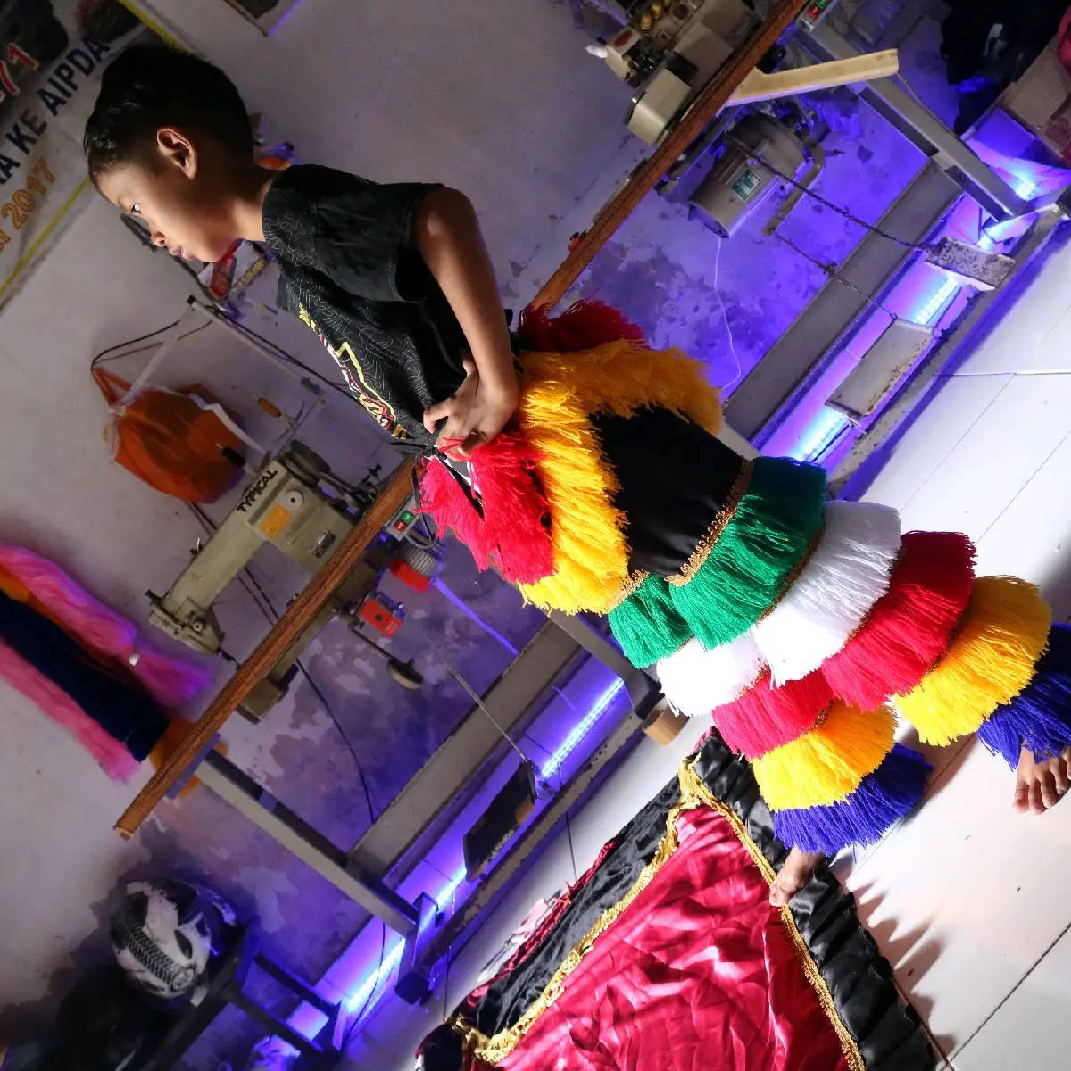 Sual Barongan / Celana Barongan Anak Pelangi