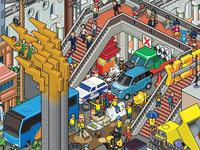 Gambar Bandung Pixel Art Poster A2 Ukuran Kertas 250 Gsm Laminasi Gloss Tanpa Frame Potret Kota Bandung Dengan Landmark dari kaisugih Kab. Bandung 4 Tokopedia