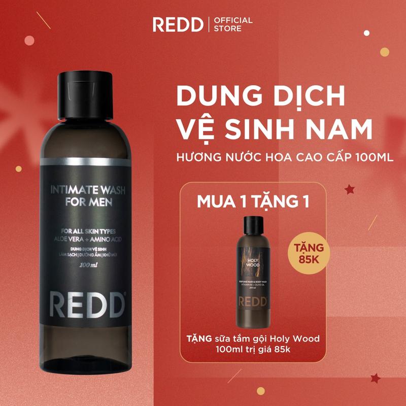 Dung dịch vệ sinh nam REDD làm sạch và bảo vệ cơ thể hương nước hoa nam tính 100ml