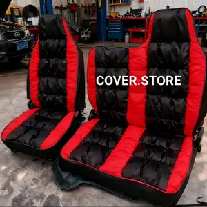 Sarung Jok Mobil Truk Isuzu Giga NMR71 Elep Macan NKR71 Isuzu Traga Motif Sofa Dil Bonus Sarung Setir Car Bahan Lentur Lembut Tebal Waterproof