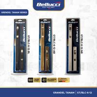 Gambar Bellucci Grendel Tanam Pintu Rumah 6" Inch & 12" Pengunci Model Flush Bolt Alluminium Alloy - Black dari ONASSIS BELLUCCI OFFICIAL Kota Tangerang 2 Tokopedia