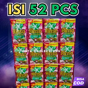 PAKET 52 PCS RINSO CAIR 500an – KEMASAN 20ML | GROSIR MURAH