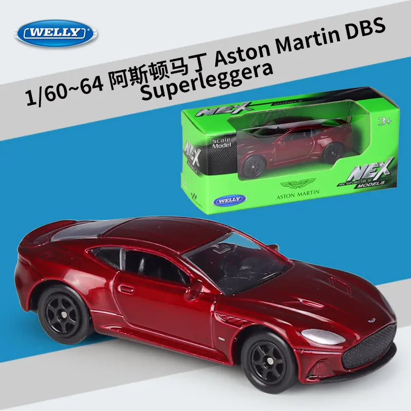 Welly 1:60~64 Aston Martin DBS sports car alloy model car toy collection display piece gift