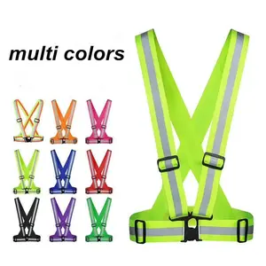 ROMPI SAFETY KARET ELASTIS V GOSAVE Safety Vest Proyek Sepeda Rompi Safety Karet Scotlight Rompi V Outdoor