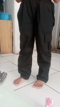 Product Review of Celana Cargo panjang Anak Merah Putih Laki laki 1-13 Tahun bahan Drill from m**4 0