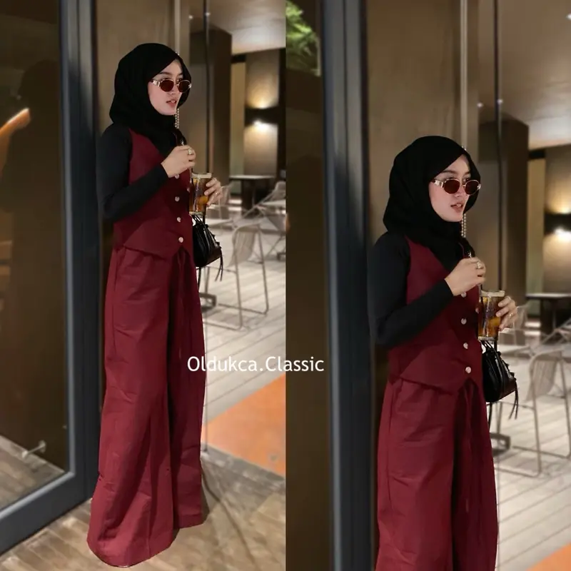 Gaudy set, vest dan celana 1
