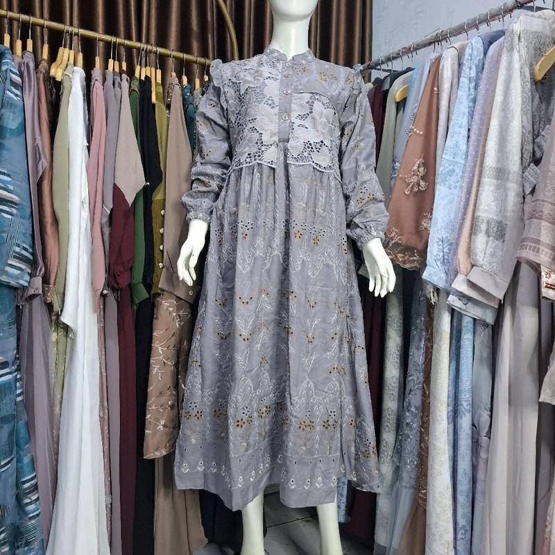Ataya midi dress terbaru original unisha 3