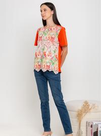 Gambar SISTER'S Blouse - Blus Atasan Wanita Katun Motif Kombi Kaos S9283 (JS) - Pink, M (T2) dari Sisters Fashion Group Kota Administrasi Jakarta Utara 5 Tokopedia