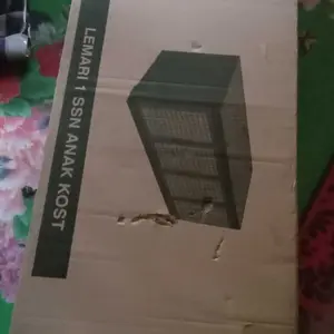 Mall Perabot | Lemari TV Anak Kost Plastik Motif Rotan 4 Pintu - Rak Meja TV Serbaguna Minimalis Aesthetic Anti Rayap & Air (Japandi Style)