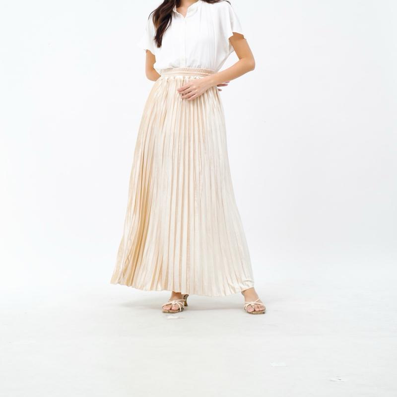 Rok plisket bludru premium / velvet skirt flare 7