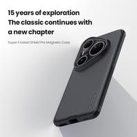 Gambar Case Compatible For Huawei Pura 80 Ultra / Pura 80 Pro / Pura 80 Nillkin Frosted Pro Magnetic MagSafe Hybrid Casing - Huawei Pura 80 Pro, Black dari Nillkin Official Kota Bekasi 3 Tokopedia