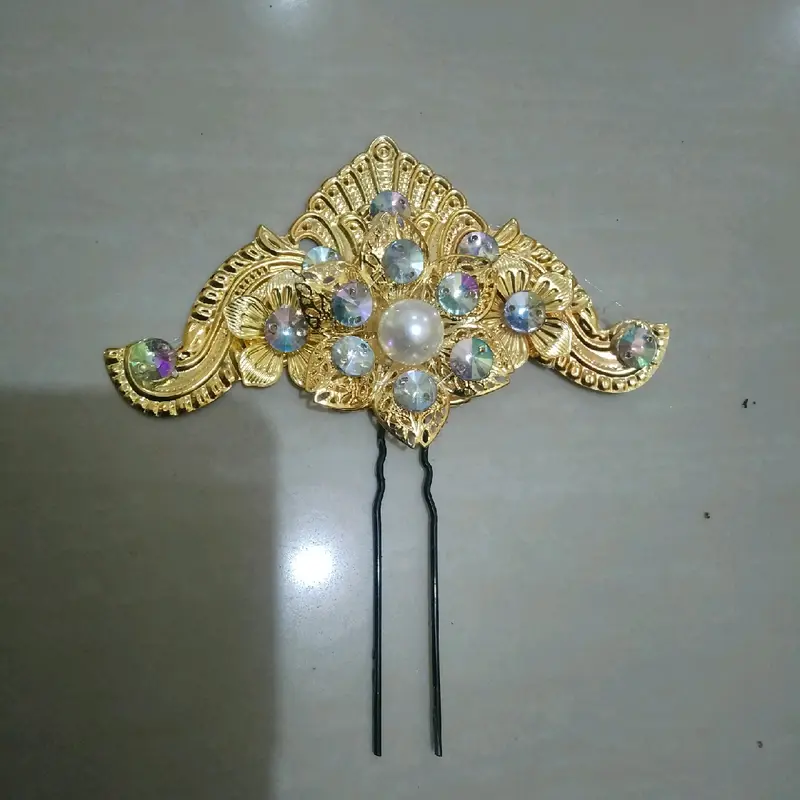 cucuk sanggul/Tusuk Konde Modern Elegan untuk Tari Pentas Karnaval dan Acara Resmi - Clips Aksesoris Jedai 2
