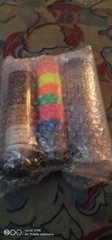 Product Review of 20pcs colorful sanggul rambut viral korean style ikat rambut getah rambut korean style rubber band hair tie hair band hair ring sanggul rambut aksesoris rambut barang murah Bell Scrunchies from E**a R**n 1