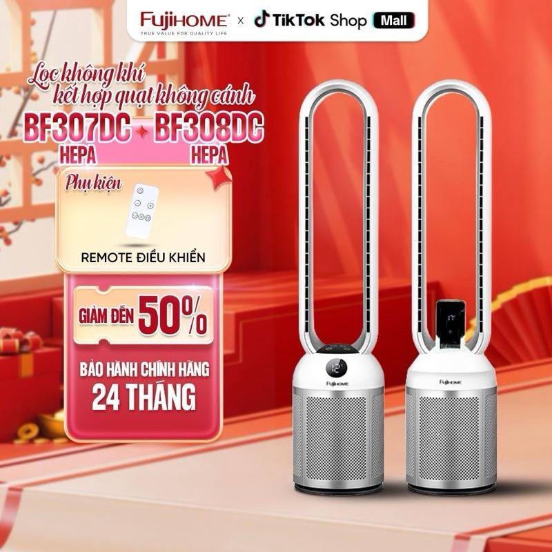 Máy lọc không khí BF307DC  BF308DC - Tạo gió làm mát - Có màng lọc HEPA lọc bụi mịn và bảo vệ hệ hô hấp - Bảo hành 24 tháng 