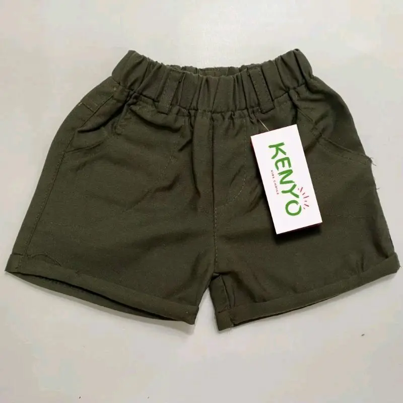 Celana Chinos Pendek Anak Unisex Kenyo 1-5 Tahun 5
