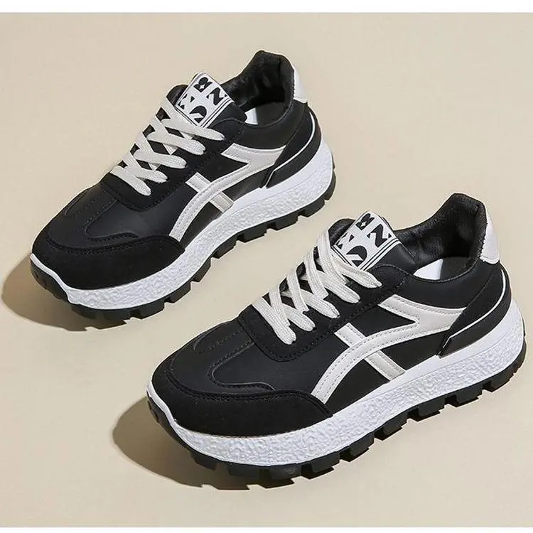 IF Kiyora Sepatu Sneakers Wanita Kasual Shoes Karet Empuk Sport Senam Casual SHG1336 6