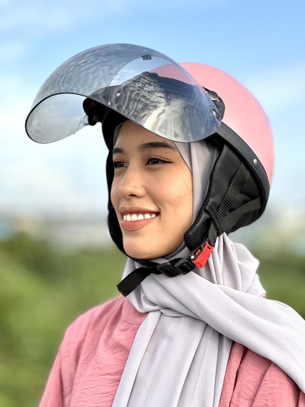 Helm Bogo Setengah Chip Vespa Kendaraan Motorcycle 9