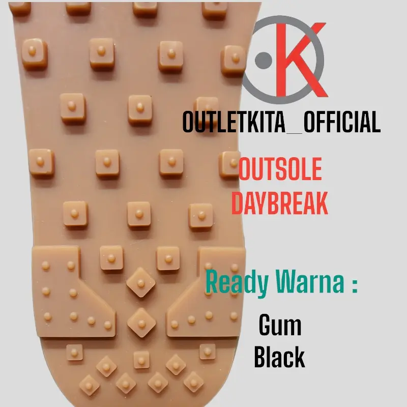Outsole Sepatu Daybreak Sacai tapak kasut 2