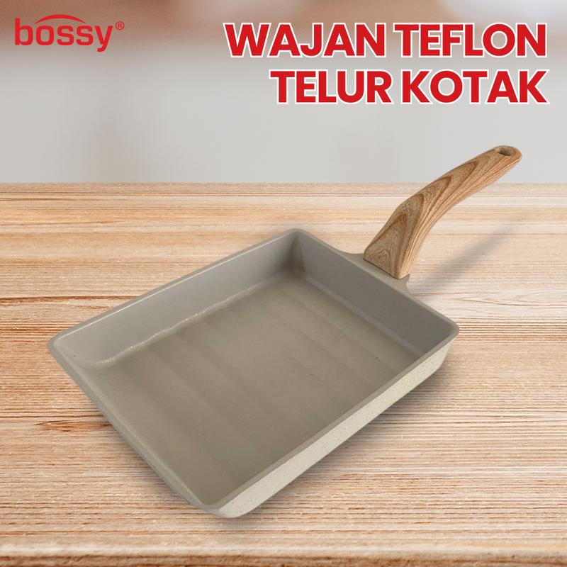 Product Introduction of BOSSY Tamagoyaki Panci Wajan Penggorengan Telur Anti Lengket Omelette 3
