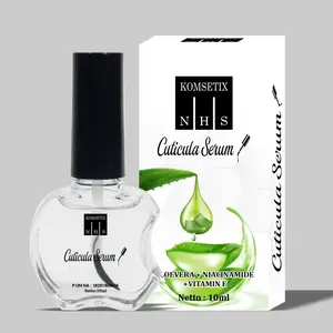 [KHUSUS LIVE] Cuticula Serum Kuku Komsetix NHS 10ml – Perawatan Kutikula & Kuku | Aloe Vera + Niacinamide + Vitamin E