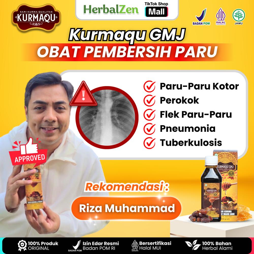 Kurmaqu GMJ Obat Pembersih Paru-Paru Kotor - 350 gr