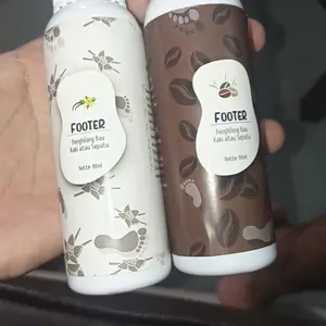 FOOTER Penghilang Bau Sepatu & Kaki Anti Bakteri dan Anti Kusam Cerah Cooling Aroma Segar 100ml Lemon