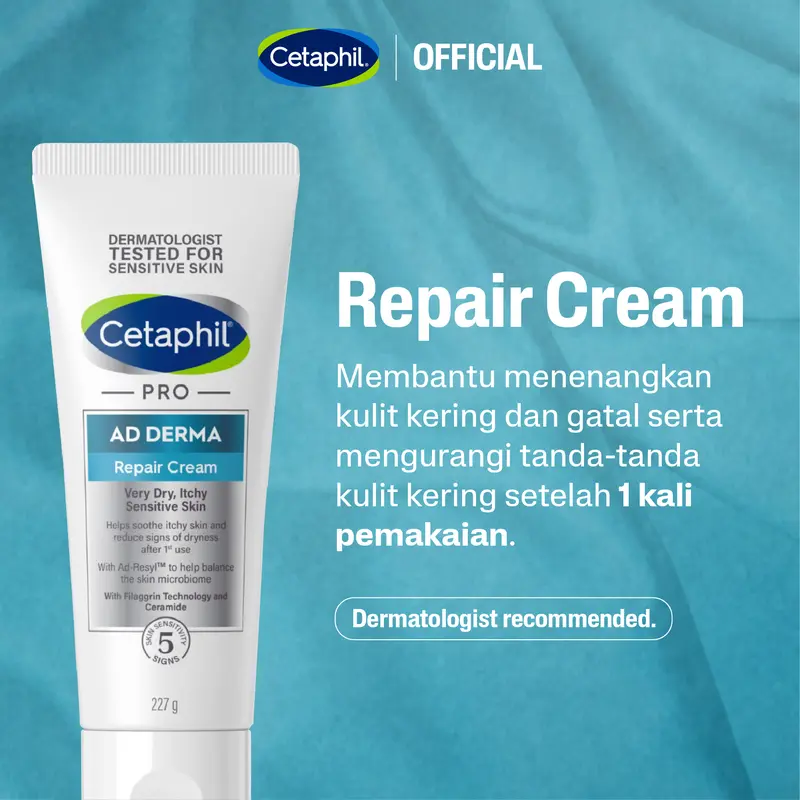 Cetaphil Pro Ad Derma Repair Cream 227g Triple Pack 6