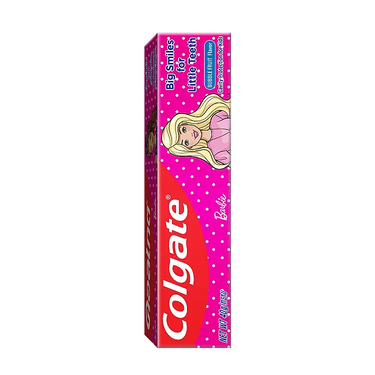 Kem Đánh Răng Colgate Trẻ em Barbie Hương Dâu 40G (Bao bì ngẫu nhiên)